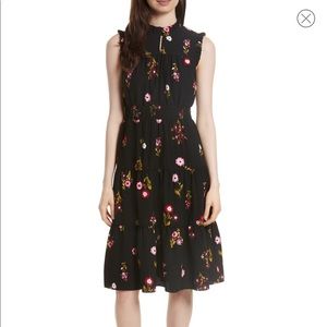 Kate Spade In Bloom fit-and-flare dress